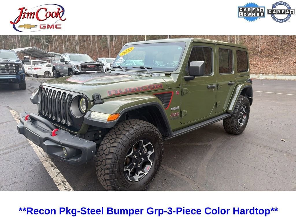 2020 Jeep Wrangler Unlimited Rubicon Recon 4X4