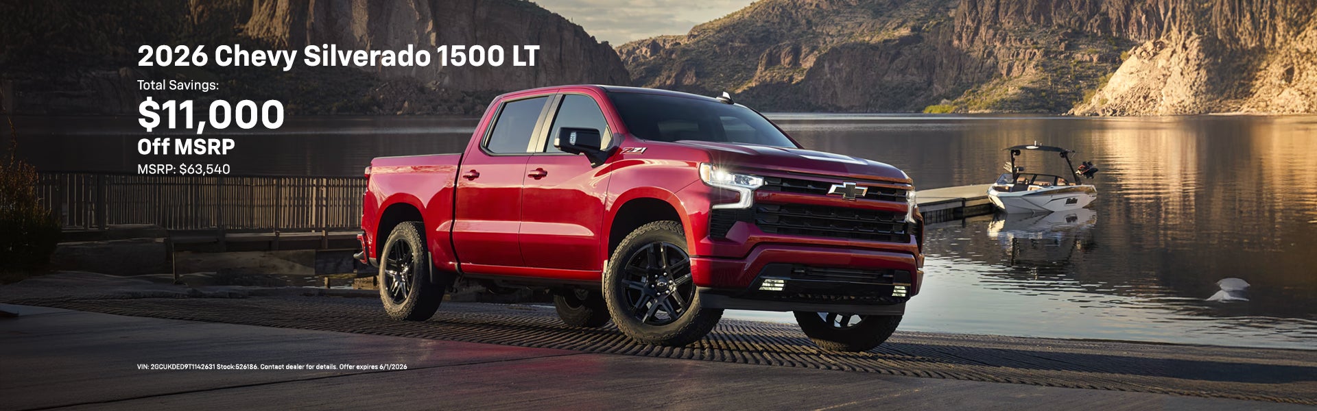 Total Savings: $11,000 off MSRP 