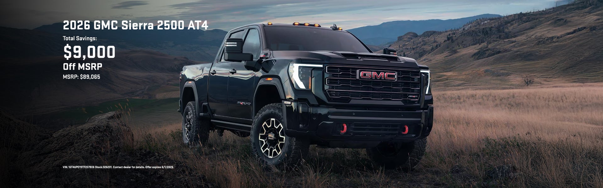 Total Savings: $9,000 Off MSRP 
