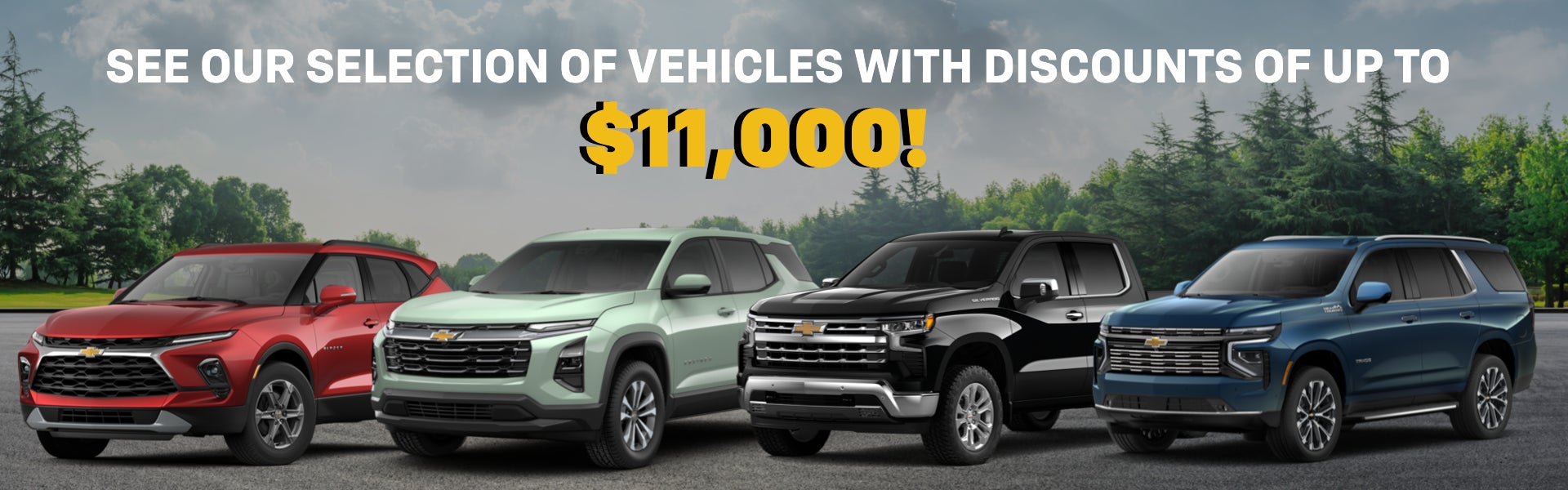 See Our Selection Of Vehicles With Discounts 