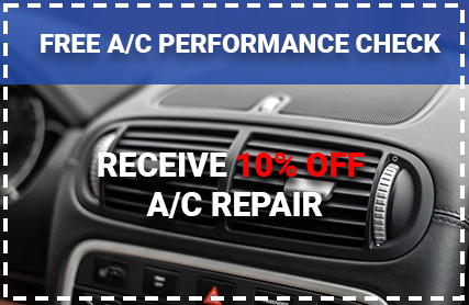 FREE A/C PERFORMANCE CHECK