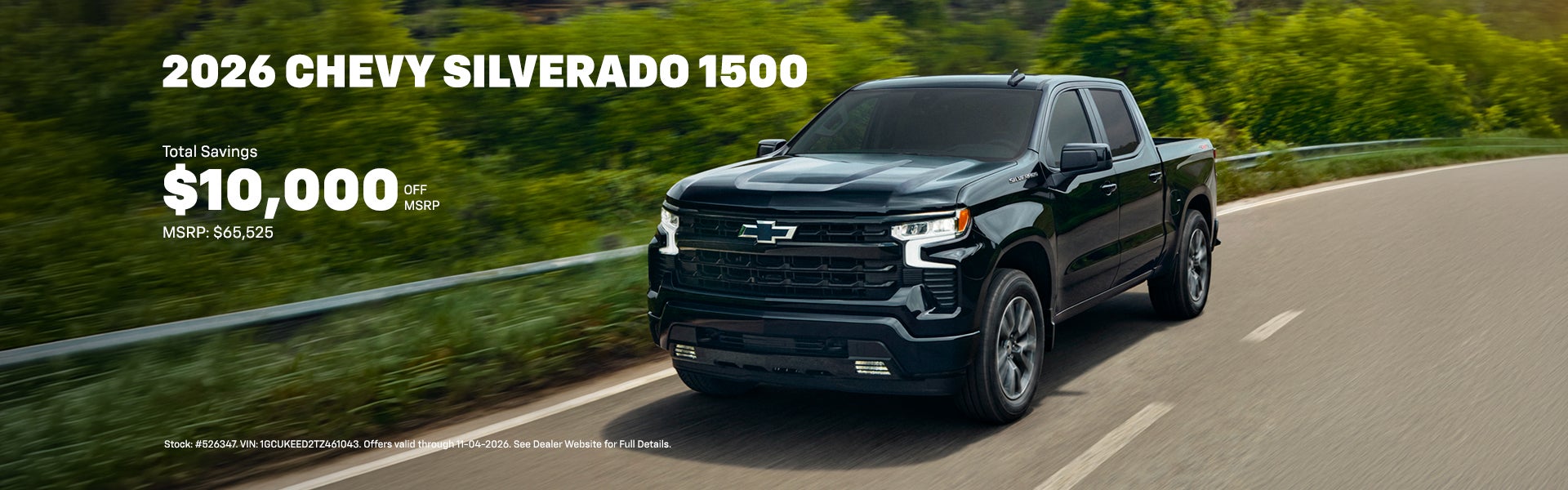 2026 Silverado Offer